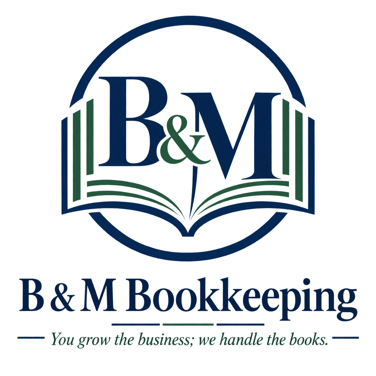 B & M Bookkeeping logo